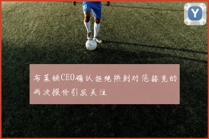 布莱顿CEO确认拒绝热刺对范赫克的两次报价引发关注